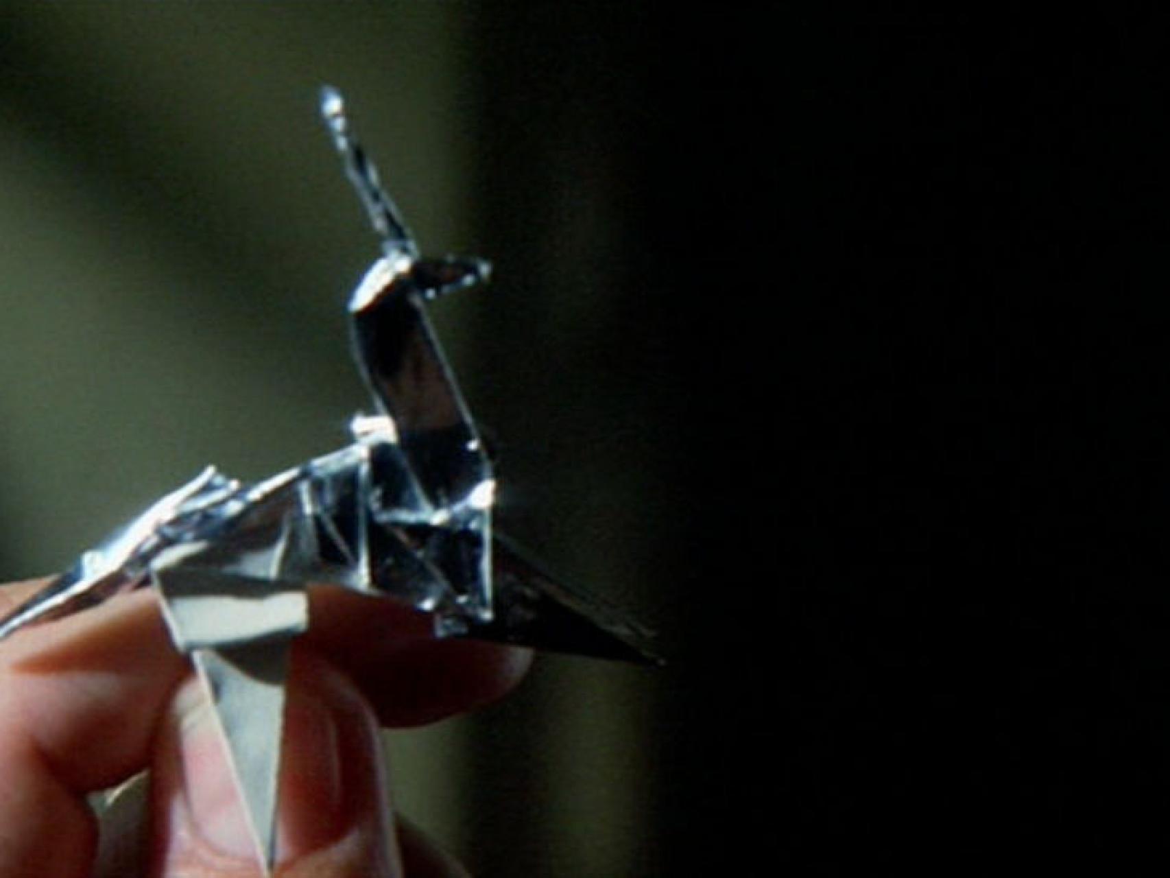 Escena final de Blade Runner.
