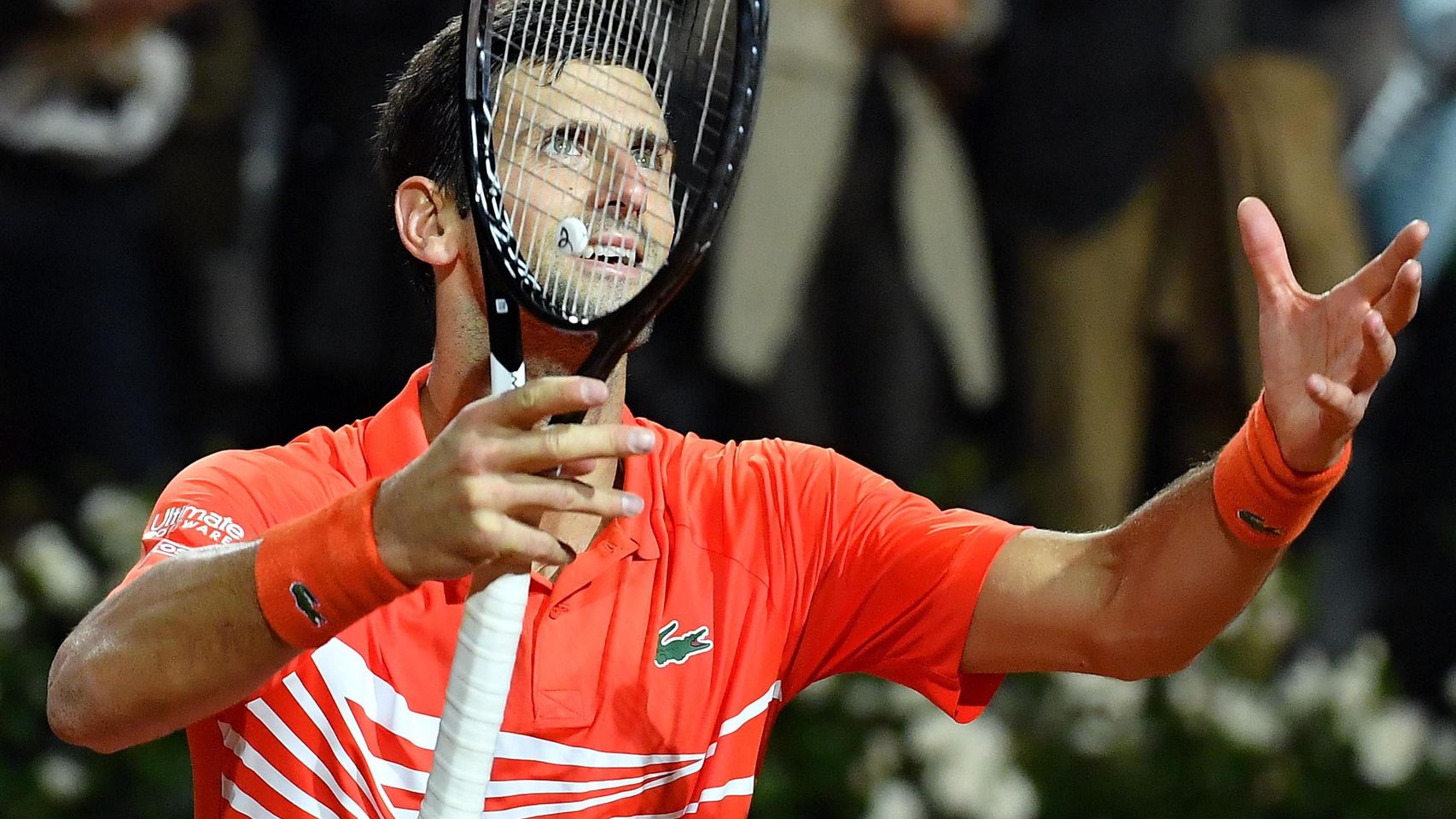 Djokovic, durante el Masters 1000 de Roma