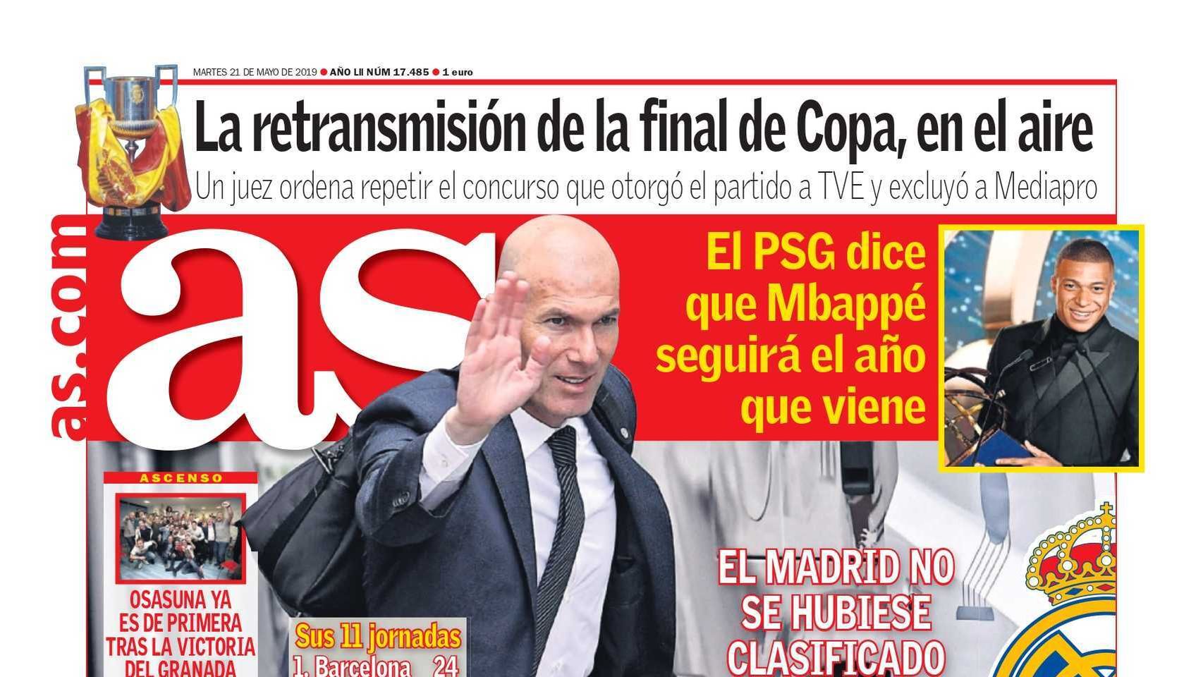 Portada AS (21/05/19)