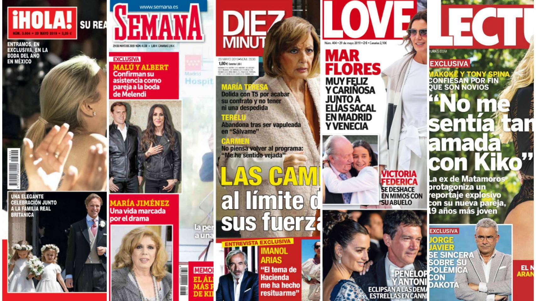 Estas son las revistas de este miércoles.