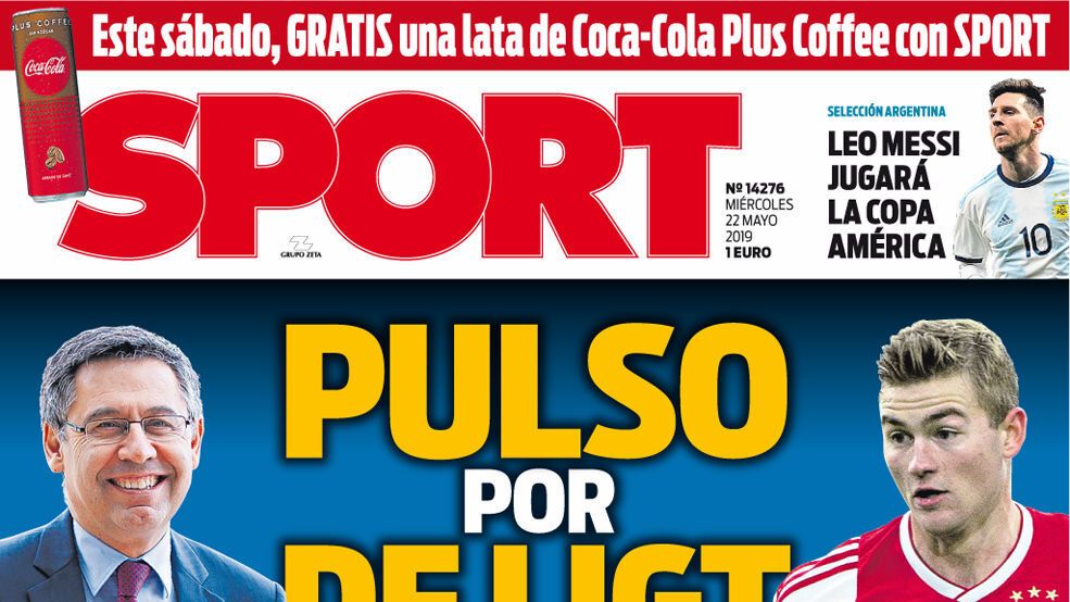 Portada Sport (22/05/19)