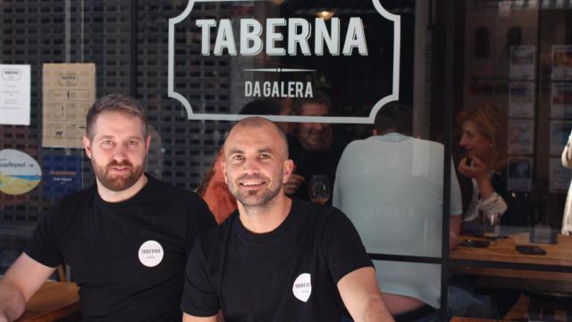 Xalo Múñiz y Chisco Jimenez, propietarios de la Taberna da Galera