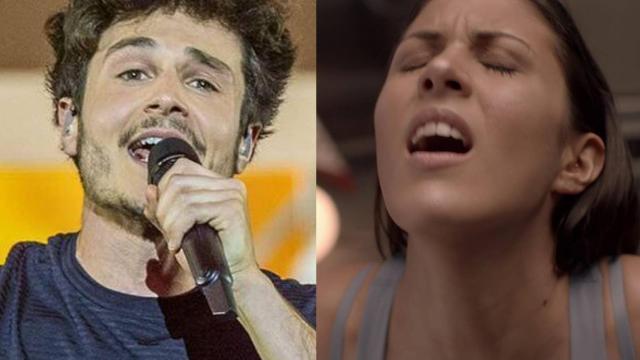 Miki Núñez cantando 'La venda' en Tel Aviv y provocando un Eurorgasmo.