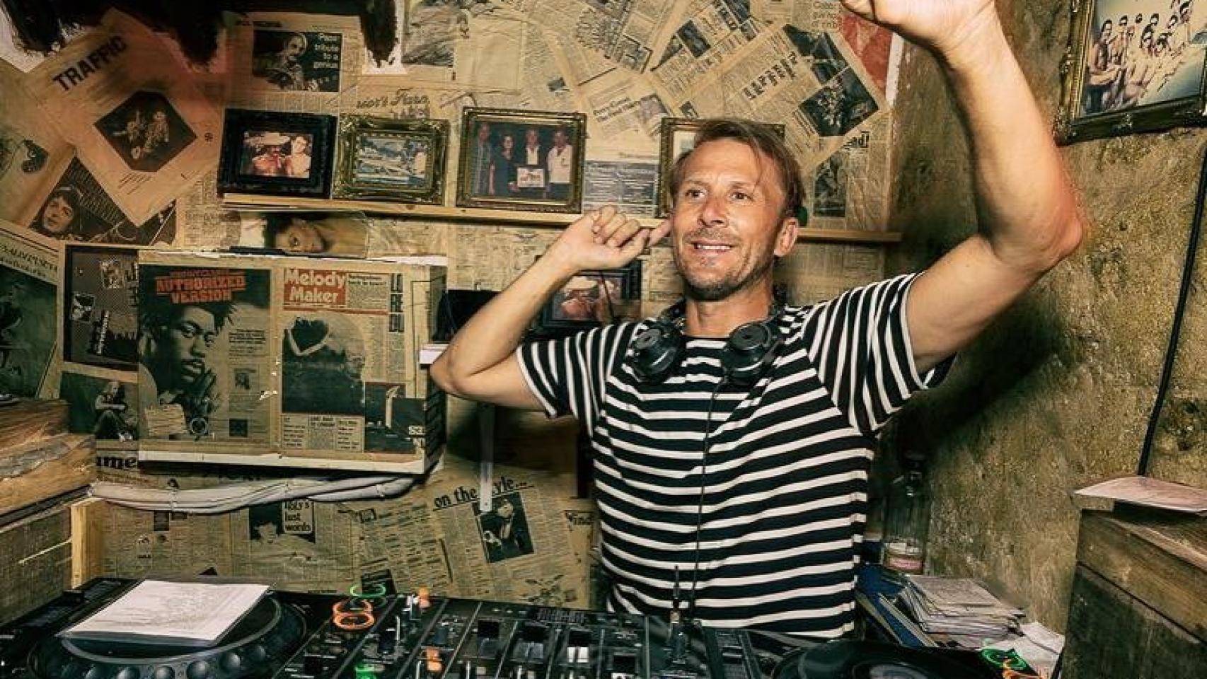 Gaizka Mendieta, en su trabajo como DJ. Foto: Instagram (@gaizkamendieta6)