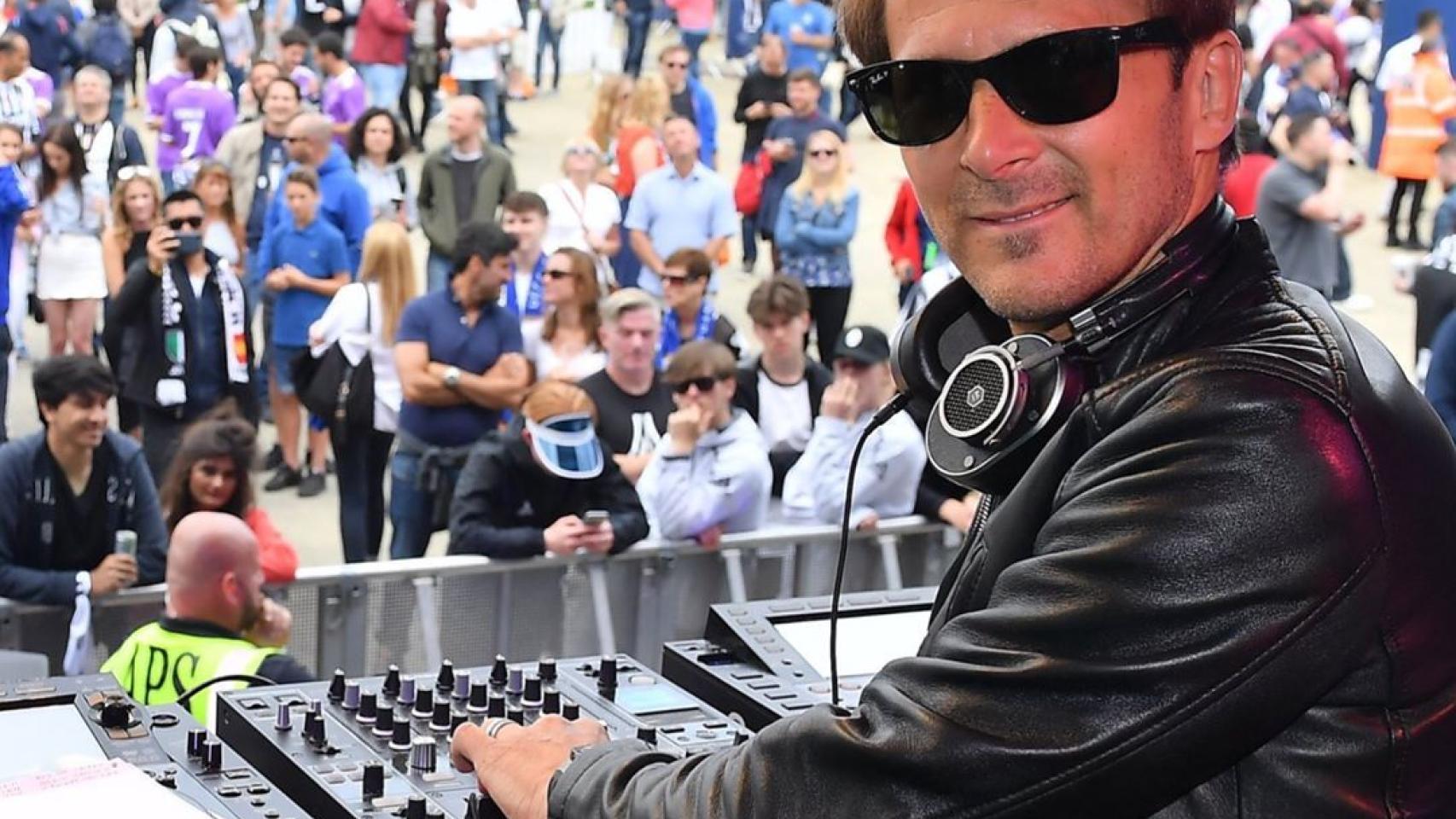 Gaizka Mendieta, exjugador de fútbol y DJ. Foto: Instagram (@gaizkamendieta6)