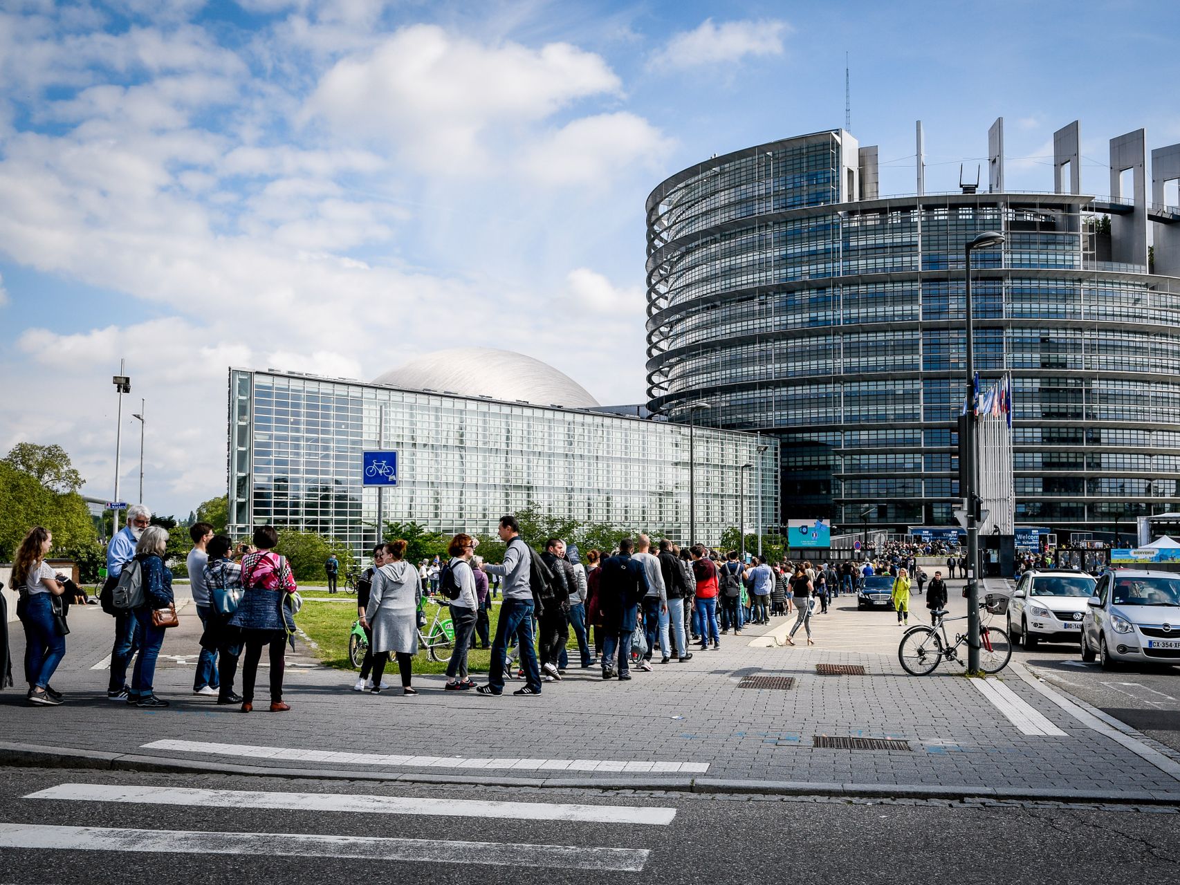 La sede de la Eurocámara en Estrasburgo