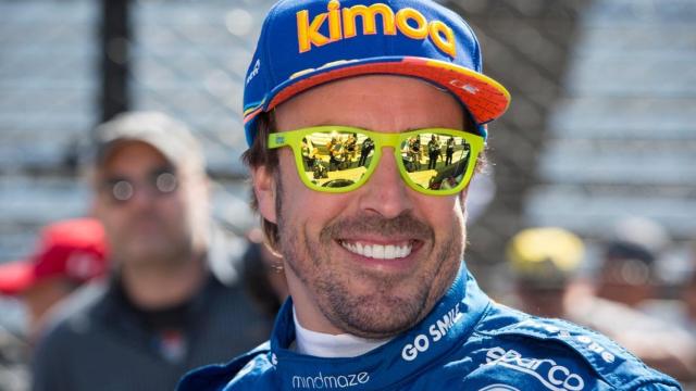 Fernando Alonso, en las 500 Millas de Indianápolis