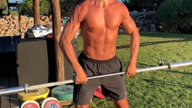 Marcos Llorente entrenando. Foto: Instagram (@marcosllorente)