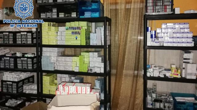 Dosis de medicamentos ilegales intervenidos por la Policía en Valencia.
