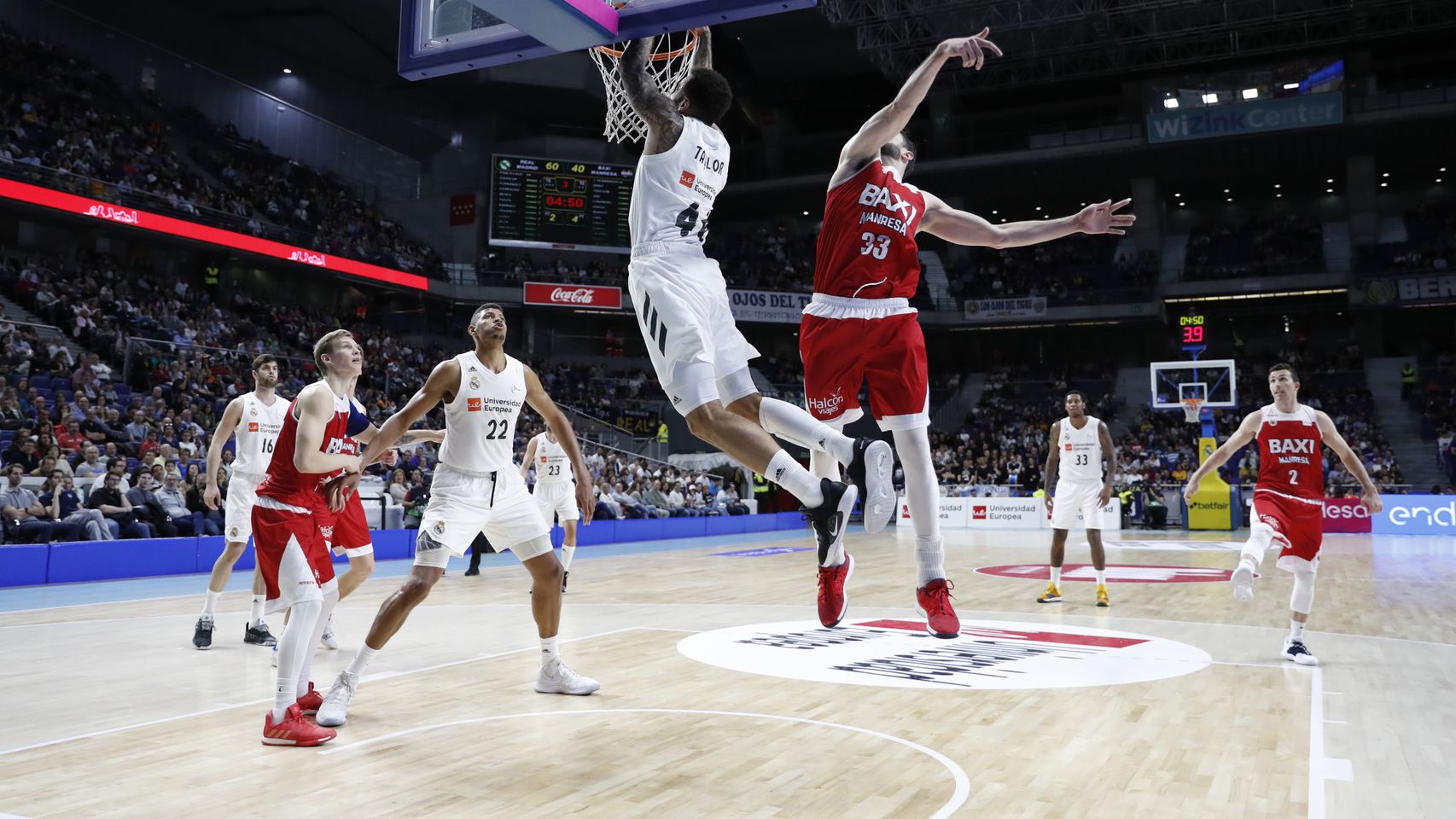 El Real Madrid se medirá al Baxi Manresa en los cuartos de final de la ACB