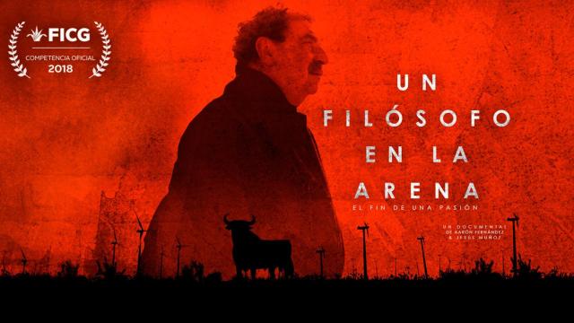 Cartel de 'Un filósofo en la arena'