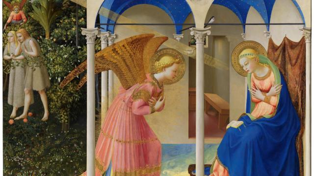 'La Anunciación', de Fra Angelico, restaurada.