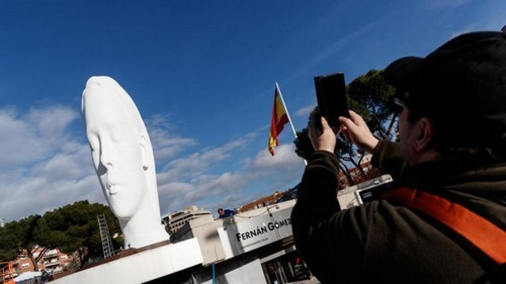 'Julia', fotografiada a cada minuto en Colón