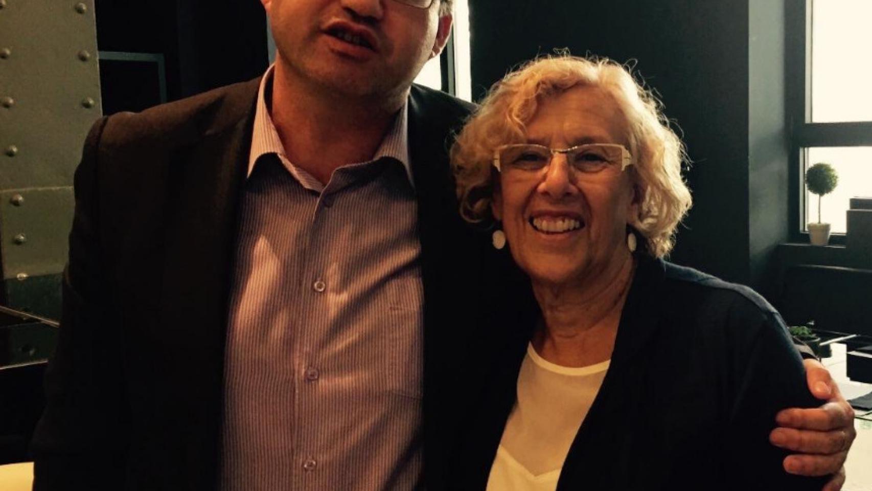 Carlos Sánchez Mato y Manuela Carmena, en una imagen de archivo.