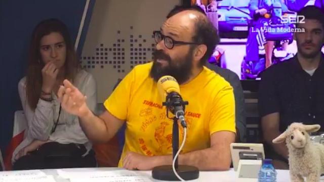 Ignatius durante su intervención en el programa de La Ser