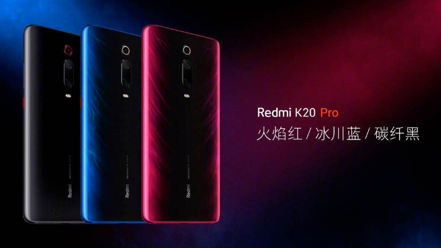 Redmi K20 y K20 Pro, máxima potencia y diseño a precio de risa