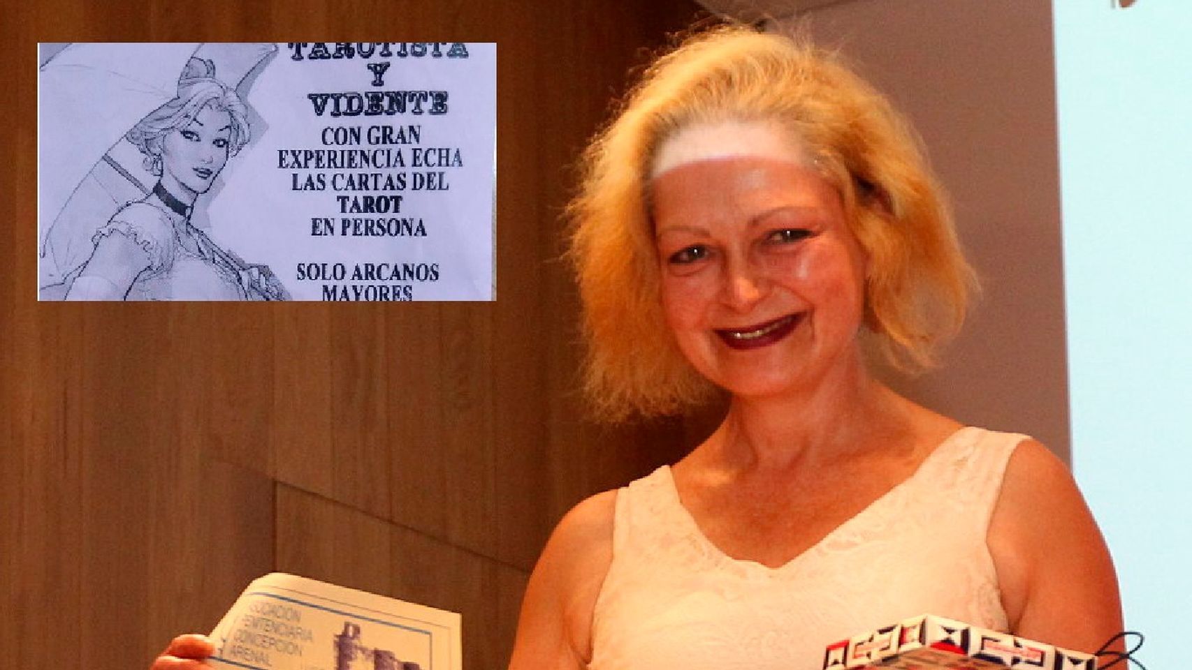 La jueza María Jesús García, pitonisa y ahora aspirante a 'First Dates'.