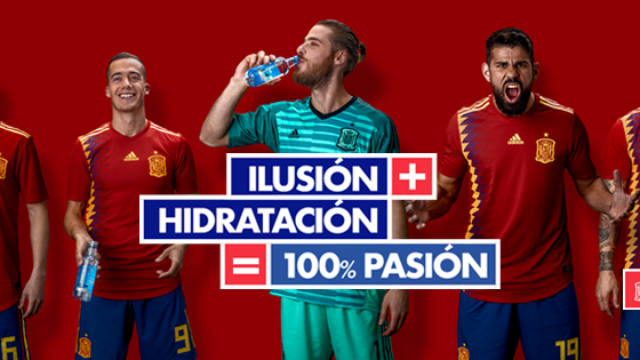 Agua oficial de la Selección