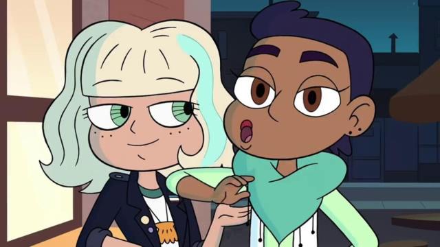 Jackie Lynn junto a su novia Chloe.