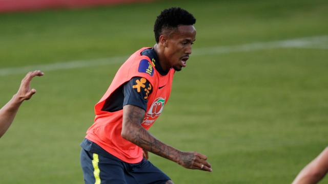Militao y Casemiro, con la selección de Brasil