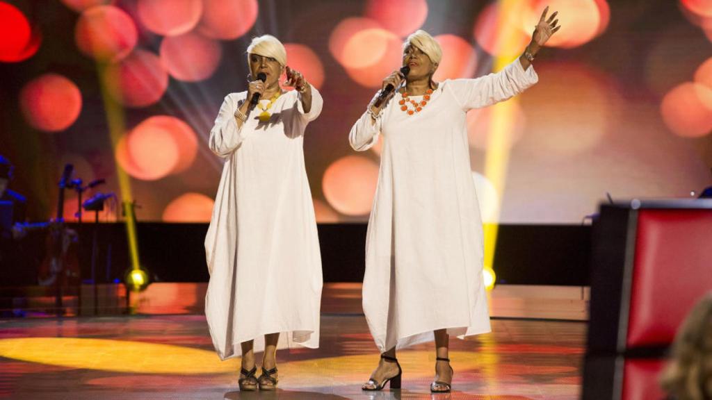 Anne y Annis Peters, antiguas componentes de Boney M, en 'La Voz Senior'