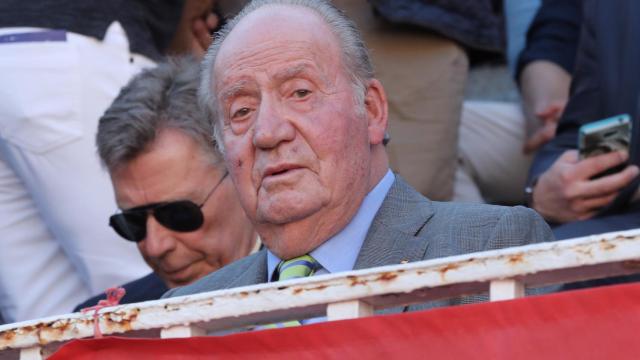 Juan Carlos I en la Plaza de Toros de Las Ventas.