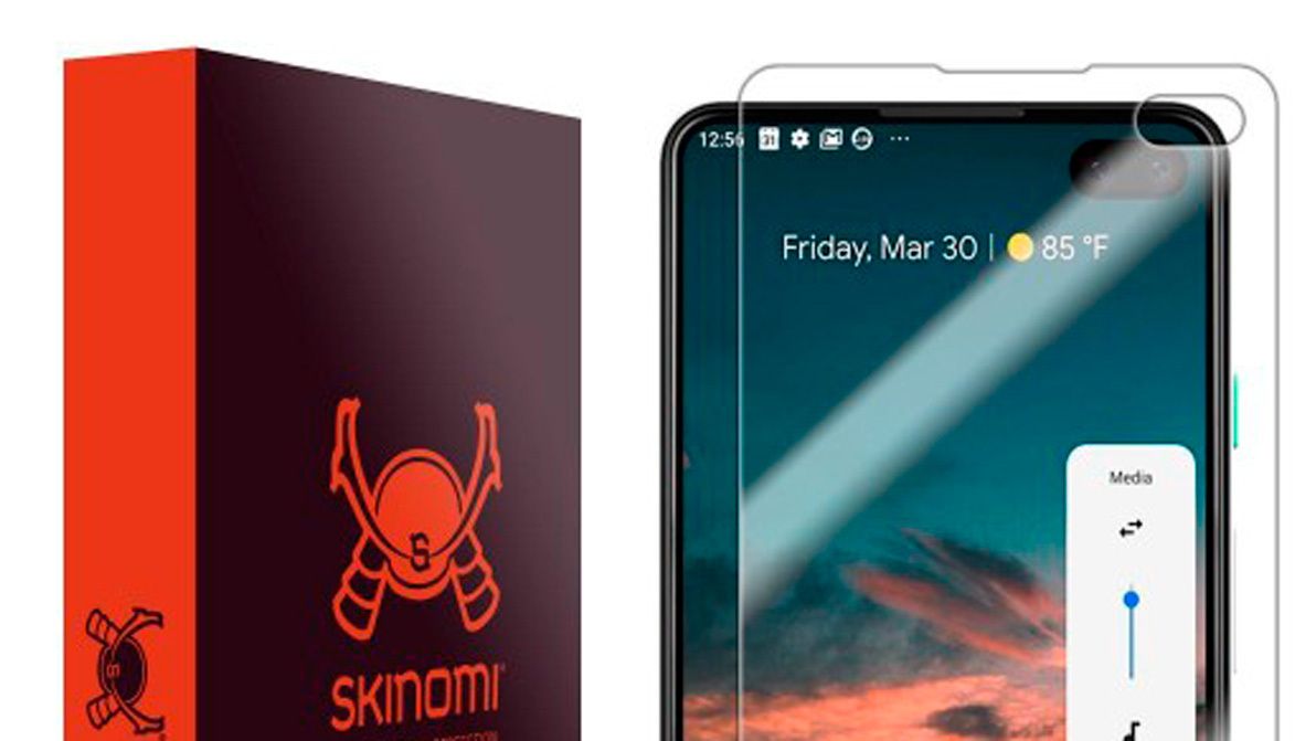 El diseño del Google Pixel 4 es confirmado por un protector de pantalla