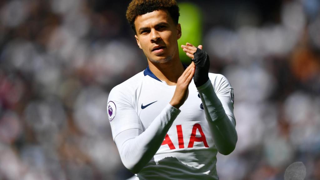 Dele Alli, en un partido del Tottenham