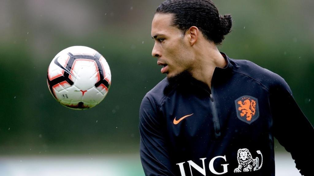 Van Dijk, con la selección de Holanda. Foto: Instagram (@virgilvandijk)