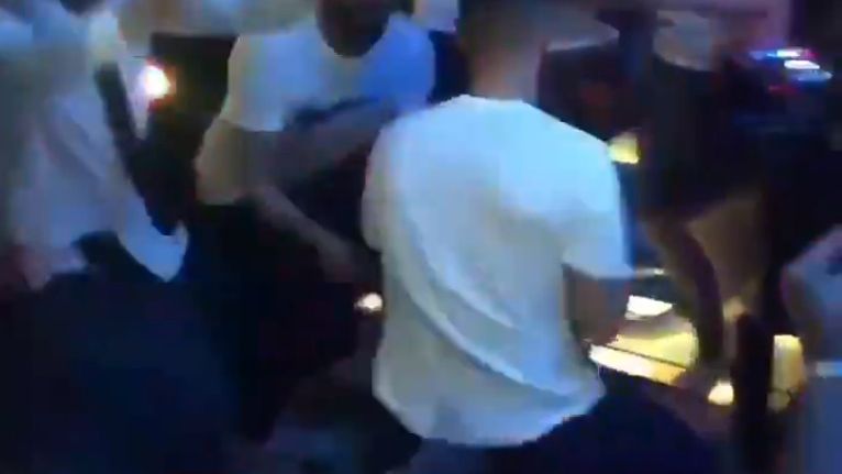 Hazard bailando en la fiesta del Chelsea