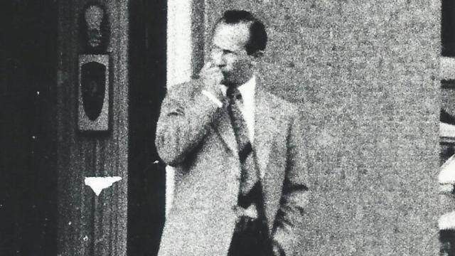 Oleg Gordievski, fotografiado en Copenhague por agentes del MI6.