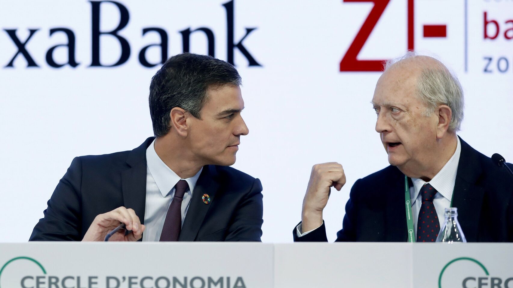 Pedro Sánchez, en su intervención en Sitges.