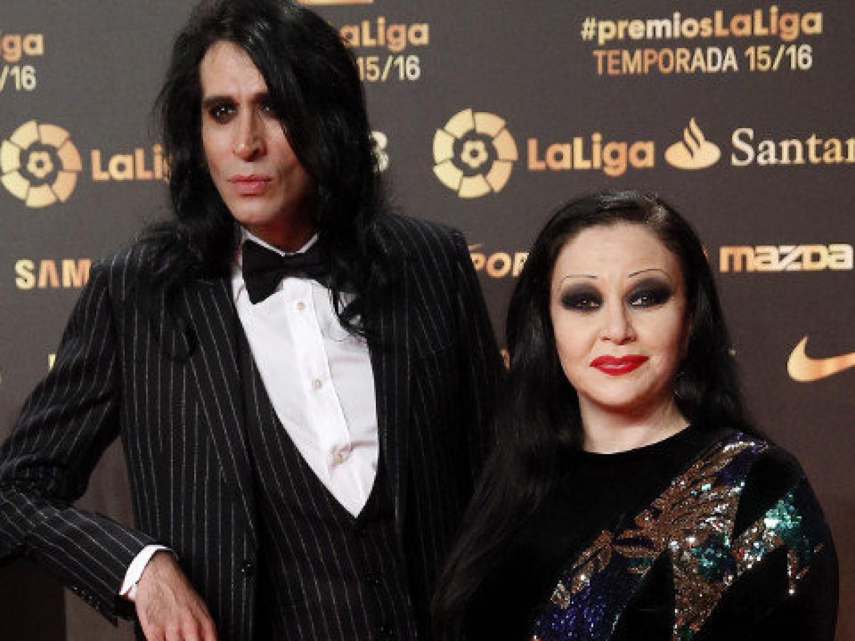 Alaska junto a Mario Vaquerizo.