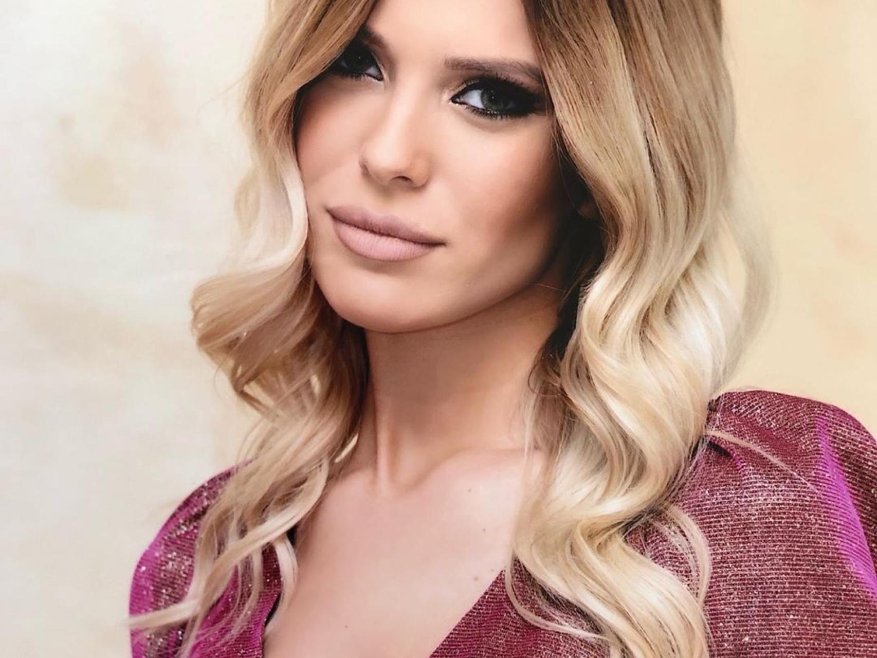 Andjela Manitasevic, la novia de Luka Jovic y nueva WAG del Real Madrid. Foto: Instagram (andjelamanitasevicc)