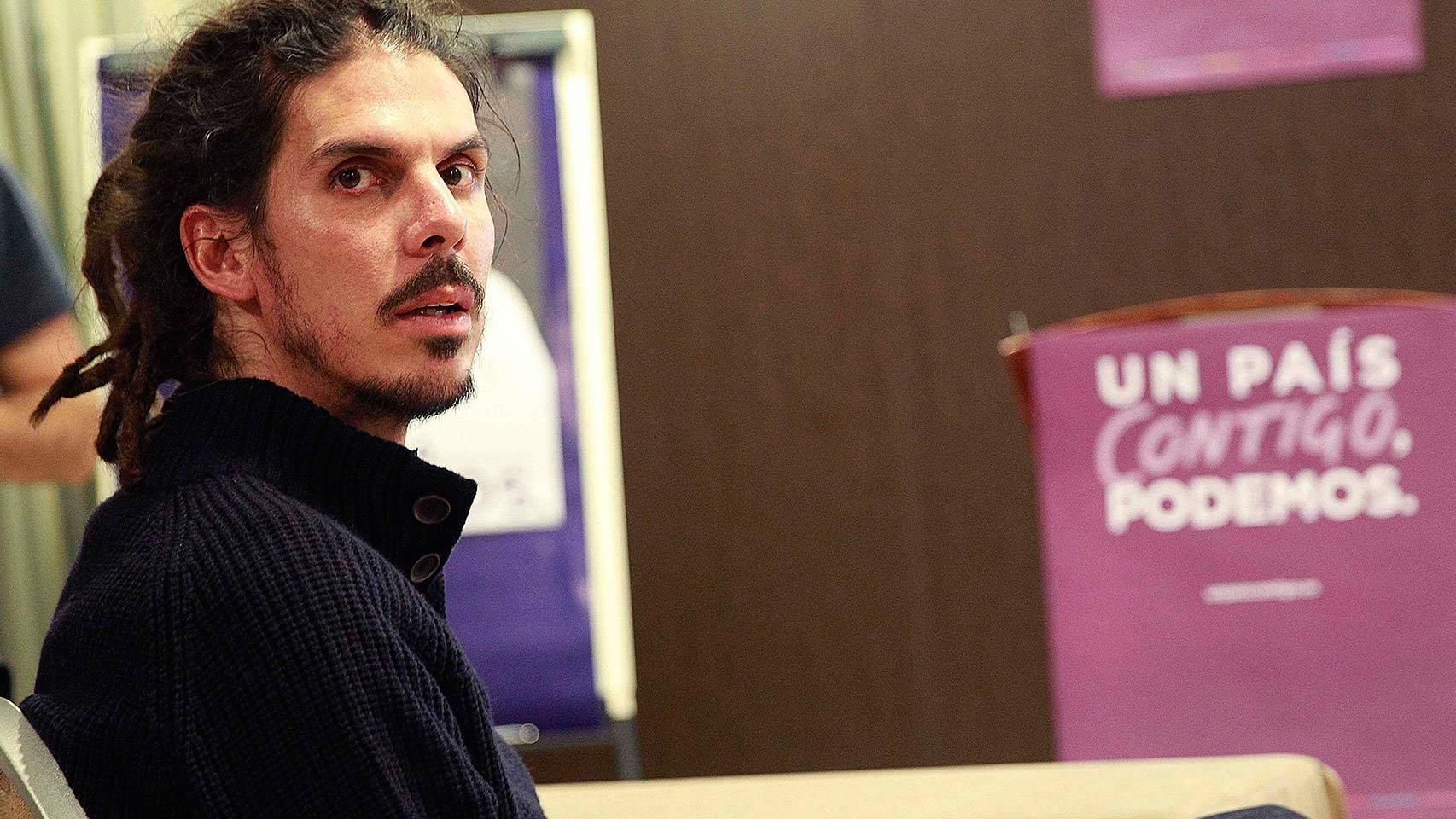 El diputado de Podemos Alberto Rodríguez.