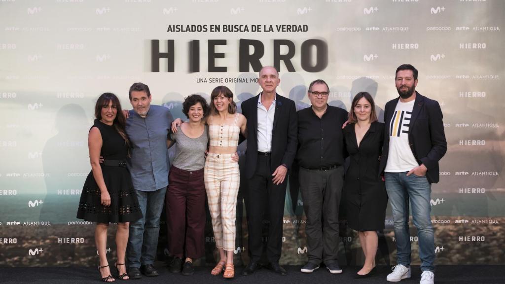 El equipo de 'Hierro'.