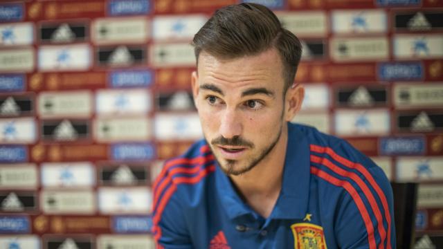 Fabián Ruíz, en su primera convocatoria con la selección española