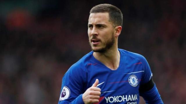 Eden Hazard, en un partido con el Chelsea