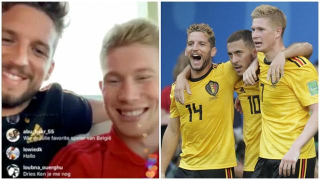 La broma de De Bruyne sobre el futuro de Hazard