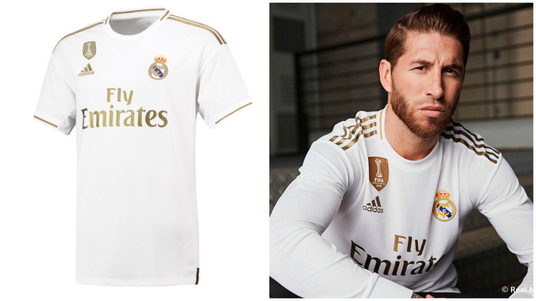 Así es la primera equipación del Real Madrid 2019/2020 al detalle