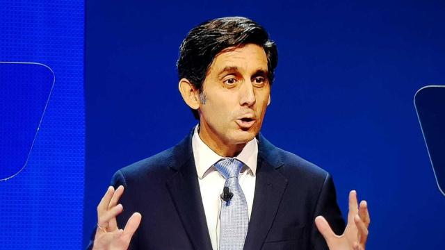 Pallete durante la Junta de Accionistas de Telefónica 2019.