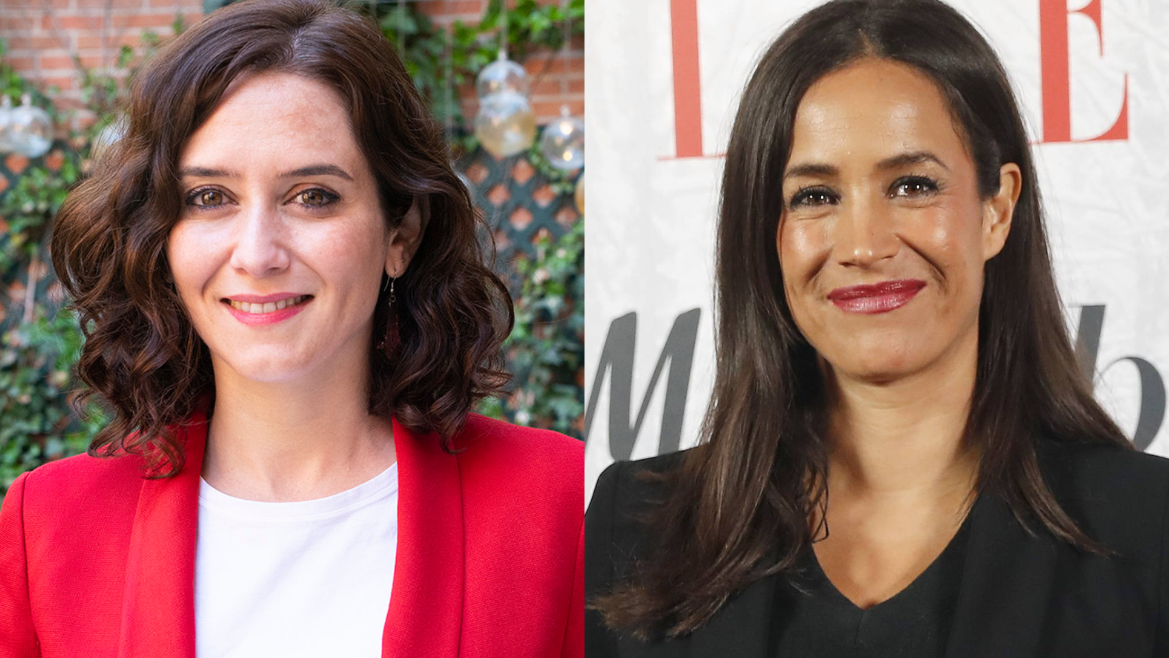 La popular Isabel Díaz Ayuso y la naranja Begoña Villacís.