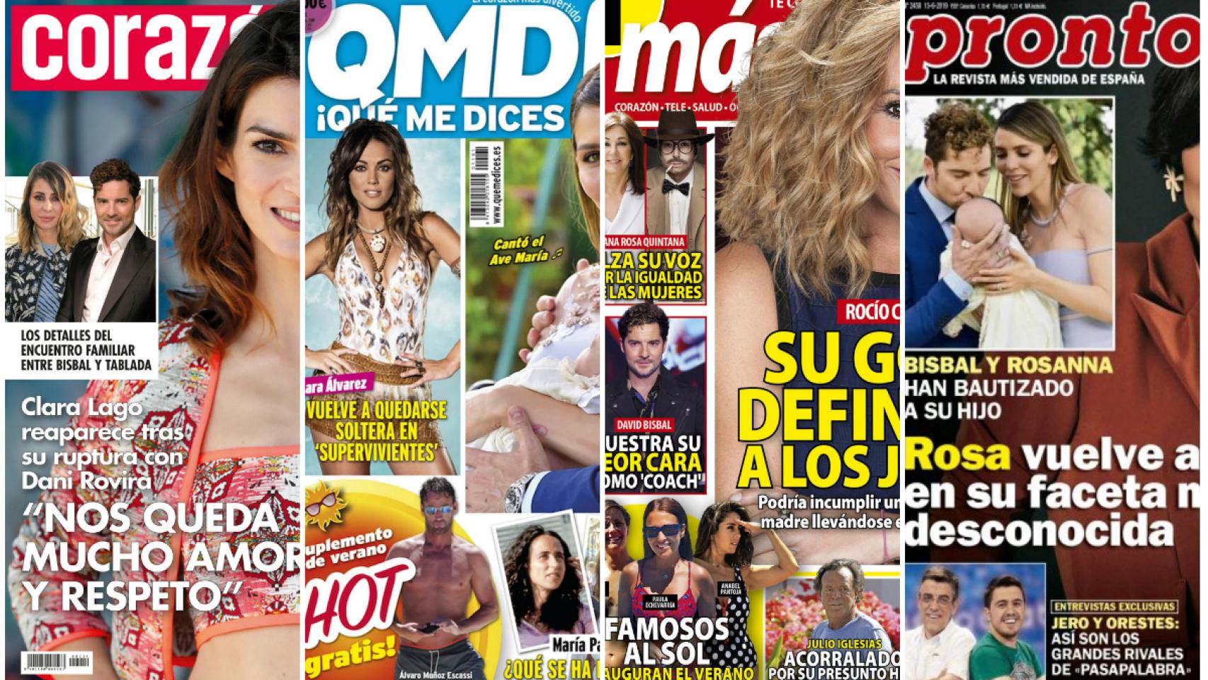Estas son las revistas de este lunes.