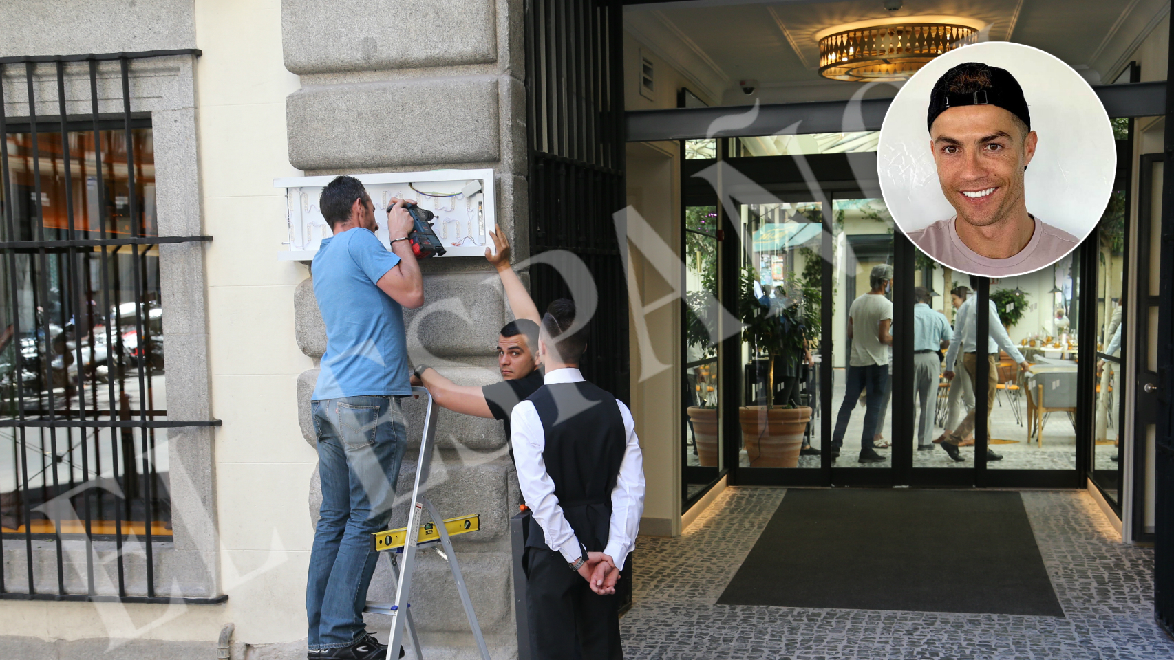 La fachada del Pestana Plaza Mayor, el primer hotel en Madrid de Cristiano Ronaldo.