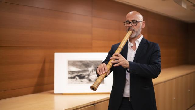 Horacio Curti, solista en Desert, de Ramon Humet.