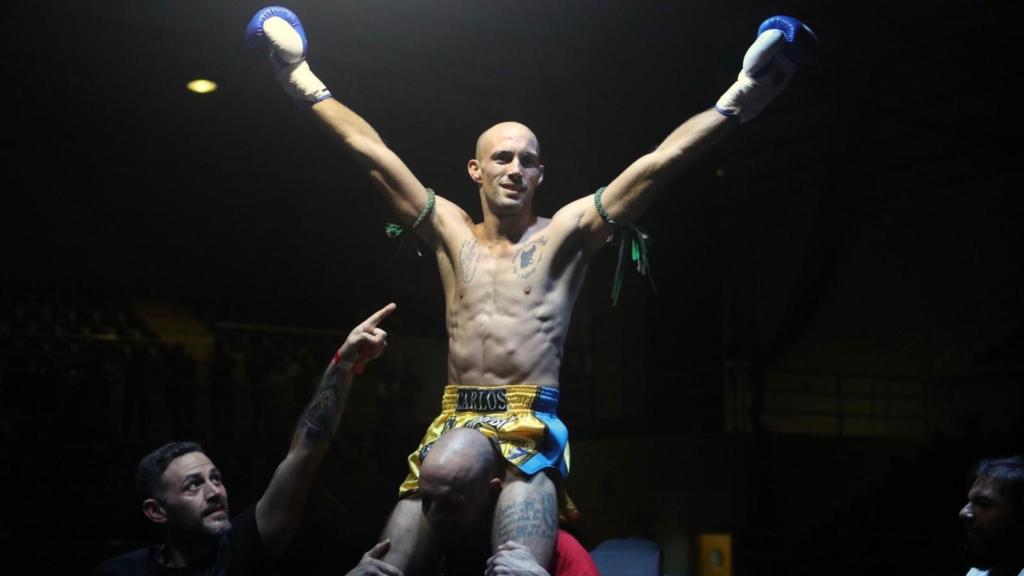 Carlos Coello, tras una victoria