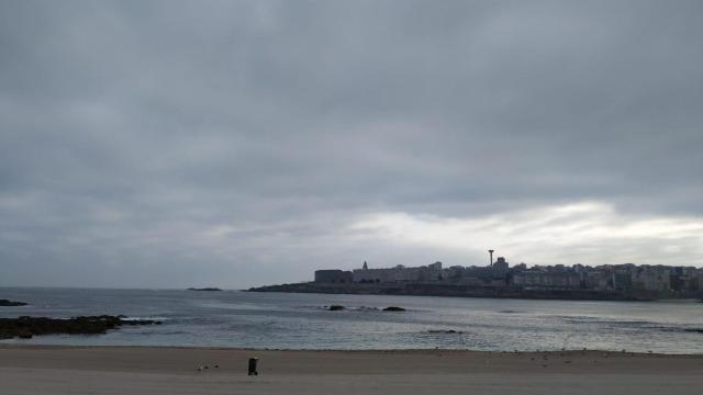 Playa de Riazor.