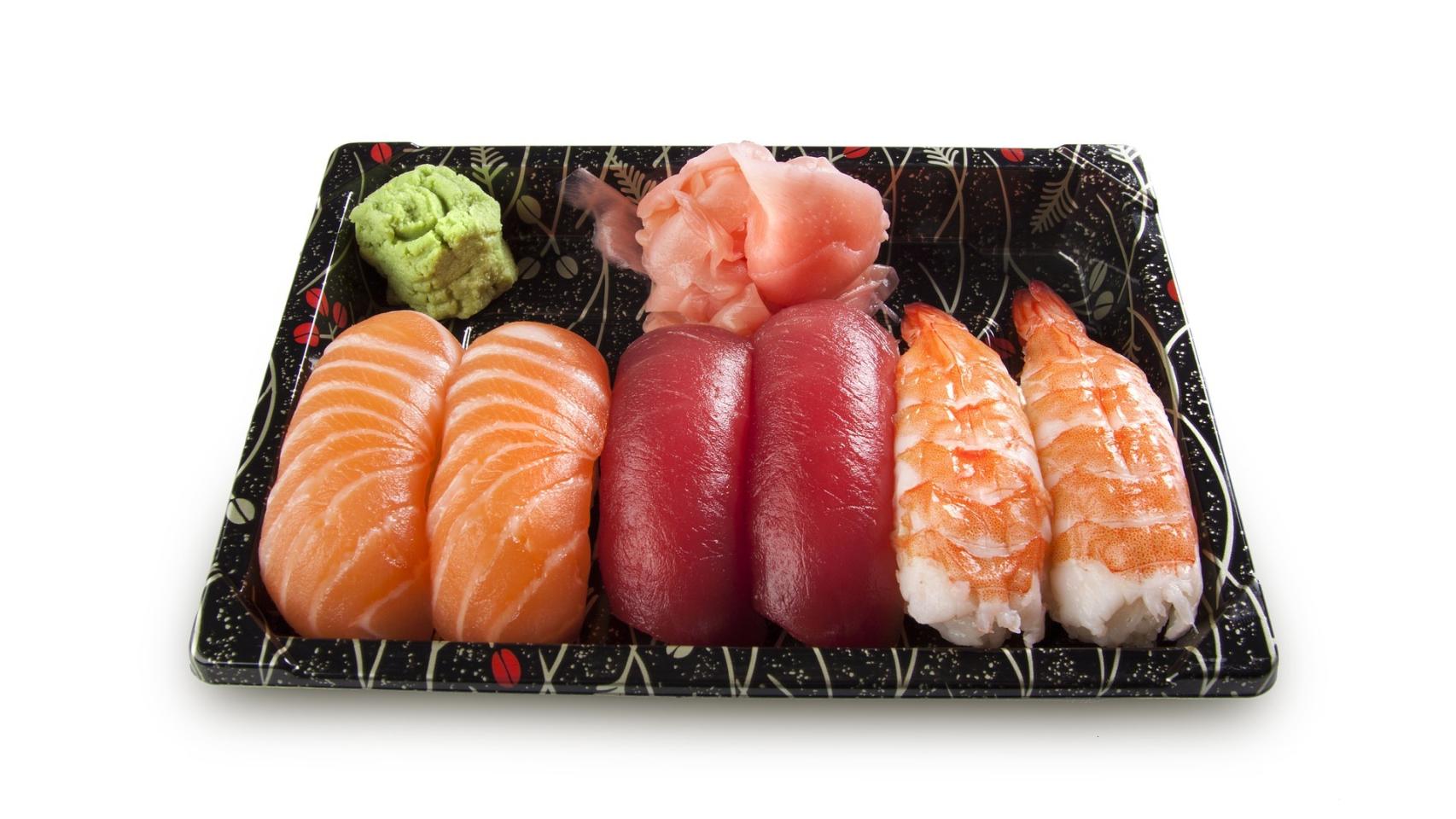 Salmón y wasabi, plato típico si viajas a cualquier ciudad de Japón.