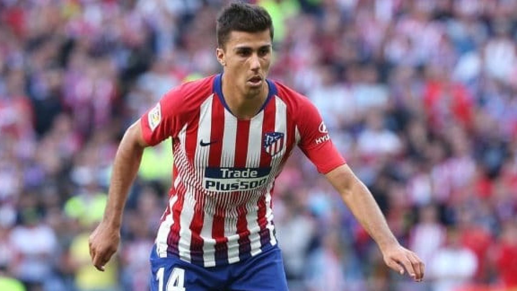 Rodrigo Hernández, con el Atlético