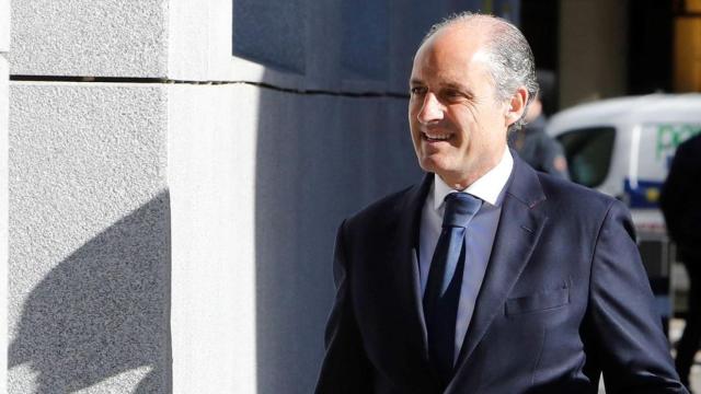Francisco Camps en la Audiencia Nacional.